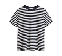 GANT Damen T-Shirt SHIELD Regular Fit aus Bio-Baumwolle Marine Größe M