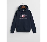 GANT Teenager Archive Shield Hoodie (134/140) EVENING Blau