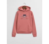 GANT Teenager Archive Shield Hoodie (176) FADED BRICK