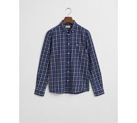 GANT Teenager Flanellhemd mit Karomuster (146/152) PERSIAN Blau