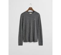 GANT Teenager Rundhalspullover aus extrafeiner Merinowolle (158/164) CHARCOAL MELANGE