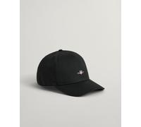 GANT Teenager Shield Cap aus Baumwolltwill (L-XL) Schwarz