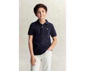 GANT Teenager Shield Piqué Poloshirt (122/128) EVENING Blau