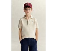 GANT Teenager Shield Piqué Poloshirt (170) CREAMED Weiß