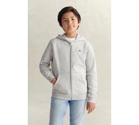 GANT Teenager Shield Sweatjacke (134/140) Grau MELANGE