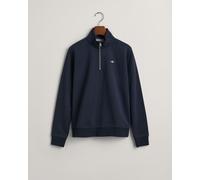 GANT Teenager Shield Sweatshirt mit Reißverschluss-Kragen (134/140) EVENING Blau