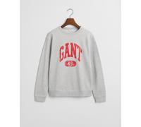 GANT - Teens GANT 49 Arch Sweatshirt mit Print light grey melange - Gr. - 176
