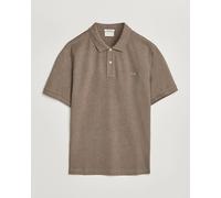 GANT Shield Regular Fit Poloshirt Kurzarm Dark Hazelnut Melang