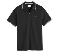 Poloshirt GANT "Poloshirt TIPPING PIQUE POLO 1er Pack", Herren, Gr. M, schwarz, Obermaterial: 100% Baumwolle CO., Shirts (93926551-M) schwarz