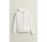 GANT Damen Tonal Shield Sweatjacke (M) EGGSHELL