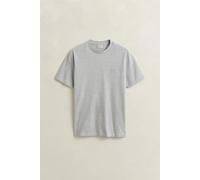 GANT Herren Two-Toned Piqué T-Shirt (M) Grau MELANGE