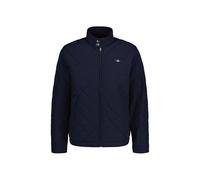 GANT Steppjacke Regular Fit, gesteppter Windcheater, Reißverschluss, Navy