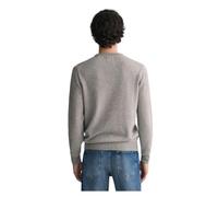 GANT Herren Superfine Lambswool Rundhalspullover (XXL) CHARCOAL MELANGE