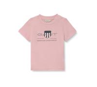 GANT Unisex Baby Archive Shield Ss T-Shirt T-Shirt, Blushing Pink, 74
