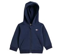 GANT Unisex Baby Shield Zip Hoodie Strickjacke, Marine, 86 EU