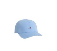 GANT Unisex HIGH Shield Cotton Twill Cap Baseballkappe, Capri Blue, One Size