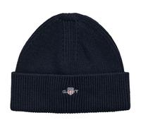 GANT Unisex Kinder Shield Cotton Beanie Mütze, Evening Blue, Standard