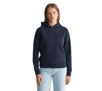 Gant Unisex Kinder Tonal Hoodie Kapuzenpullover, Evening Blue, 134-140 EU