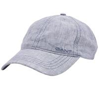 GANT Unisex Linen Cap Baseballkappe, Dusty Navy, One Size