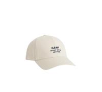 GANT Unisex Script Graphic Cap Baseballkappe, Cream, One Size