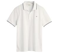 GANT Unisex Shield SS Pique, White, 170