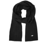 GANT Unisex Shield Wool Knit Scarf Schal, Black, Standard