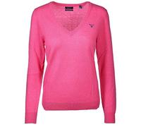 GANT V-Neck Pullover aus Extra Fine Lambswool - Rosa - L