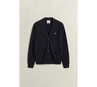 GANT - V-Neck Strickjacke aus Lambswool marine - Gr. - XXXL