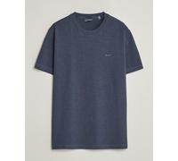 GANT Washed Slub T-Shirt Evening Blue Blau XL