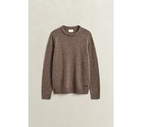 Gant Neps Wool Crew Neck Sweater Faded Taupe Braun L