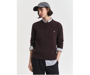 Gant Wollpullover Damen Wolle (100%) braun, L