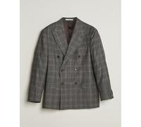 Gant Wool Glencheck Double Breasted Blazer Ceramic Grey Grau 48