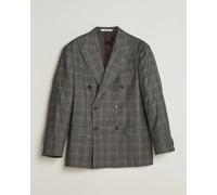 Gant Wool Glencheck Double Breasted Blazer Ceramic Grey Grau 54