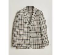 Gant Wool/Linen Checked Blazer Cream Weiß 48