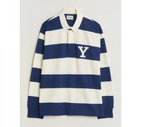 Gant YALE Striped Heavy Rugger Rich Navy Weiß M