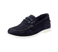 Bootsschuh GANT "Gant Halbschuhe Veloursleder", Herren, Gr. 43, marine, Veloursleder, Schuhe Bootsschuh (84954353-43) marine
