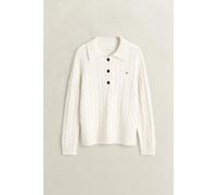 GANT - Zopfstrick-Rugger aus Lambswool - Gr. - M