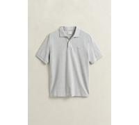 GANT Regular Fit Poloshirt Kurzarm grau