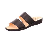 Ganter Bequeme Pantoletten für Damen, schwarz, Größe 41 EU / 7,5 UK