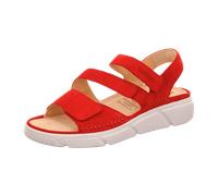 Ganter Bequeme Sandalen für Damen, rot, Größe 40 EU