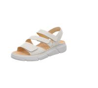 Ganter Bequeme Sandalen für Damen, weiß, Größe 40 EU