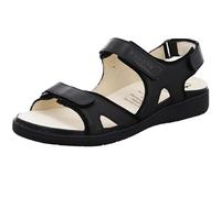 Ganter Damen Evi Sandale, schwarz, 37 EU Schmal