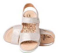 Ganter Damen Gina-g Riemchensandalen, Grau, 45 EU