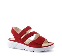 Ganter Damen Halina-H Sandale, Rot, 41 EU Weit