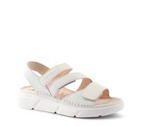 Ganter Damen Halina-H Sandale, Weiß, 37 EU Weit