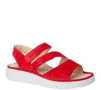 Ganter Bequeme Sandalen für Damen, rot, Größe 39 EU