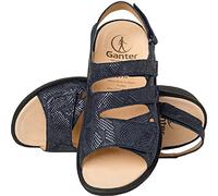 Ganter Damen Hera H-Dreiklettsandale Sandale, Navy, 38 EU