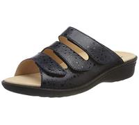 Ganter Damen Hera-H Pantoletten, Blau (Navy 31000), 37 EU Weit