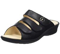 Ganter Damen Hera Hausschuh, schwarz, 40 EU Weit