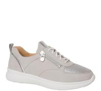 Ganter Damen KIRA Sneaker, lightgrey, 38.5 EU X-Weit